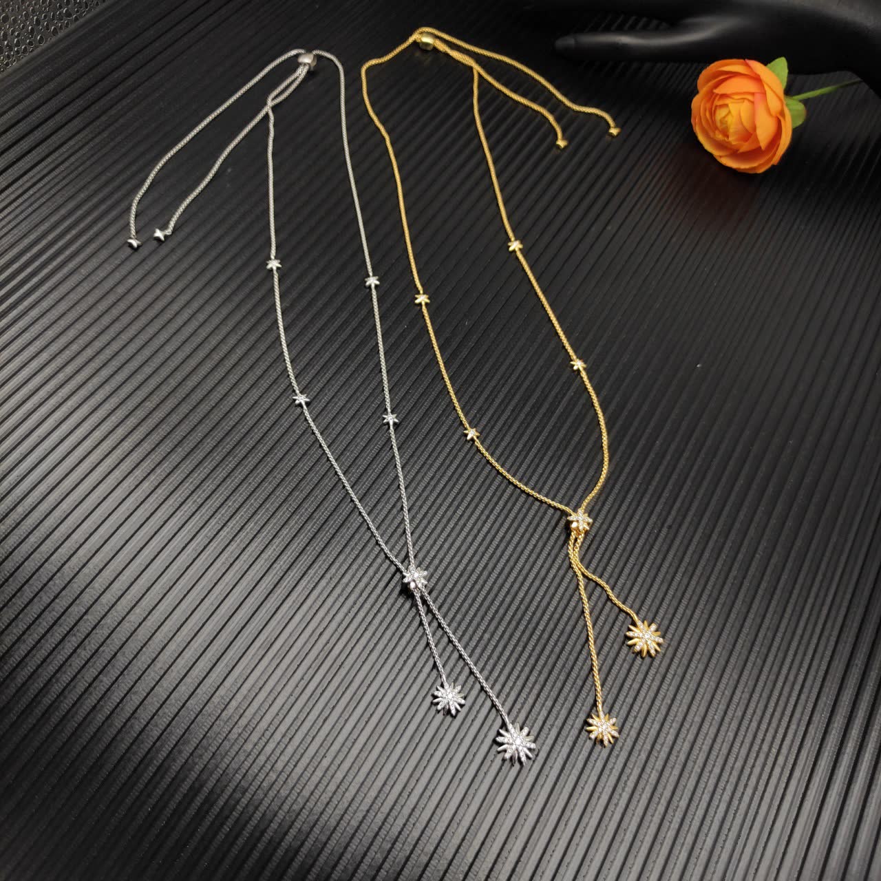David Yurman Elegant Star Tassel Necklace